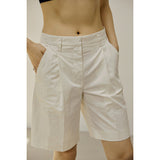 Women's Cargo Shorts Casual Cropped Pants Women's Straight Small Suit Pants Workwear Shorts
