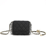 Sling Bags Embroidery Thread Chain Bag Fashionable Stylish Casual Small Square Bag
