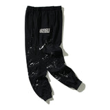 Kanye West Sunday Service Pant 3D Relief Splash-Ink Distressed Close up Ankle-Tied Terry Shorts