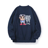 Children Boy Hoodie Autumn and Winter Fleece Sweater Printing