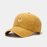 Smiley Face Cap Baseball Cap Peaked Cap