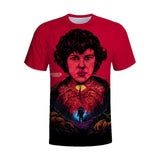 Stranger Things T Shirt 3D Printing Men's Summer