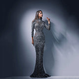 Lady Gaga Dress Long Sleeve Slim Sexy Dress Evening Dress