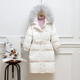 Women Winter Coats Puffer Jacket Down Coat Down Jacket Female Long Fox Big Fur Collar Loose Thick