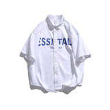 Men T Shitrs Summer Men's Printed Short-Sleeved Shirt