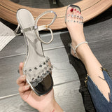 Nude Block Heel Peep Toe Sandals