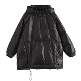 Women Winter Coats Puffer Jacket Down Coat Winter Double Zipper Down Jacket Sweater Fashion