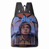 Stranger Things Backpack Student Large Capacity Backpack Portable Printing Children's Male Schoolbag