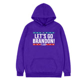 Let'S Go Brandon Hoodie Letter Sweater Men'S And Women'S Long Sleeves Hooded Sweater