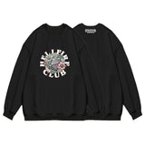 Stranger Things Hellfire Club Coat Peripheral Sweatshirt Stranger Things round-Neck Pullover