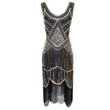 1920s Dress Vintage Dress Banquet Light Luxury Sequined Evening Dress