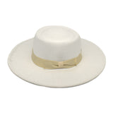 Mens Kentucky Derby Hats Woolen Hat Big Brim Jazz Warm Sun Hat