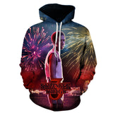 Stranger Things Hoodie 3dstranger Things 3D Digital Printing Men's Hoodie Sweater