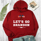 Let'S Go Brandon Hoodie Autumn Hoodie Youth Pullover Hooded Sweater
