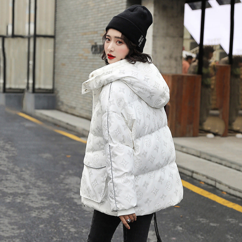 Women Winter Coats Puffer Jacket Down Coat New National Fashion Luminous Down Jacket Women's Short Street