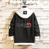 Comic Denim Jacket Anime Men and Women Cowboy Coat Top
