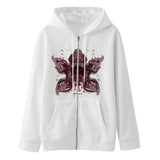 Stranger Things Hoodie Zipper Sweatshirt Cardigan Loose