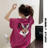 Bugs Bunny Shirt Women's Printed Loose Short Sleeve T-shirt