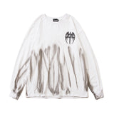 Mens Fall Outfits Sweater Men and Women Couple Long Sleeve T-shirt Autumn and Winter