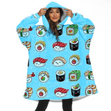 Hoodies Blankets Lazy Cover Blanket Pullover Autumn and Winter Pajamas
