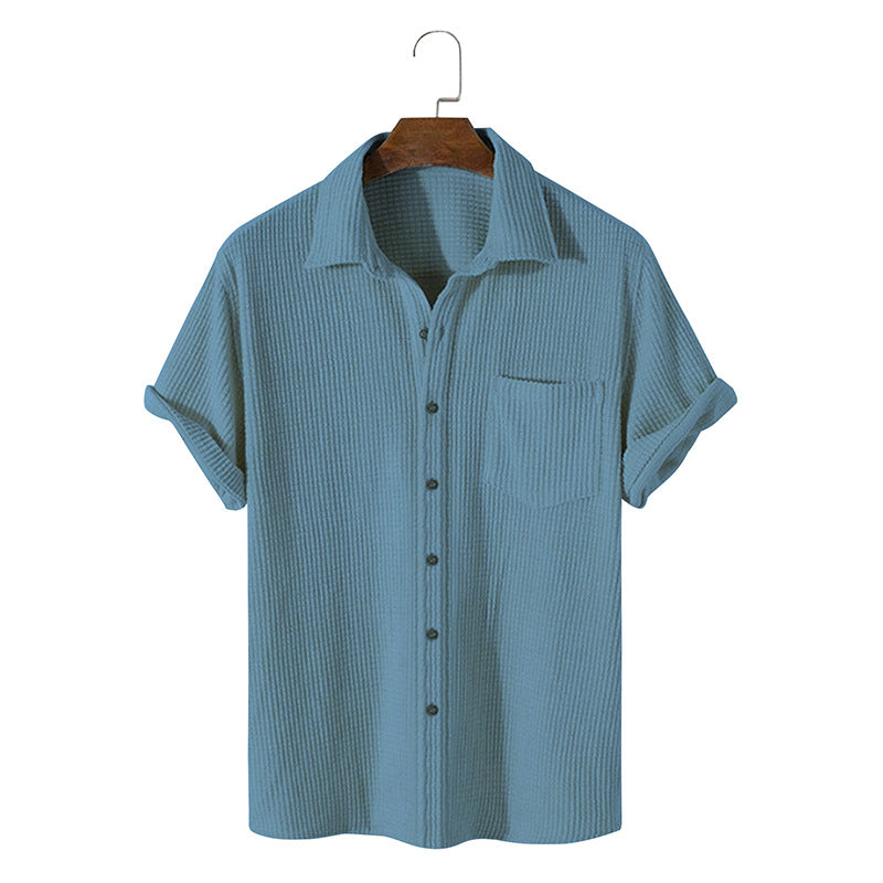 Men Hawaii Shirts Summer Men