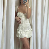 Marilyn Monroe Dress Summer Sexy Short Sleeve Pleated Dress for Women