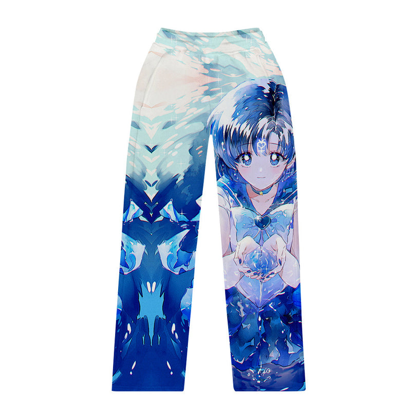 Sailor Moon Trousers Straight Pants