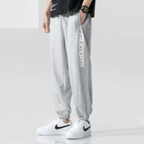 Men Pants Casual Long Pants Men's Spring and Autumn Loose Gray