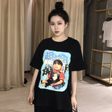 ASAP Yams V Lone T Shirt Kids Pattern Large V Printed Short Sleeve T-shirt
