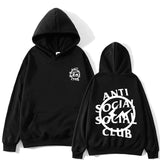 Anti Social Club Hoodie Printed Hoodie