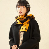 Harry Potter Gryffindor Scarf Harry Potter Same HR Letter Scarf Warm Bib Shawl