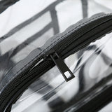 Clear Backpack PVC Transparent Jelly Backpack Travel Storage Bag