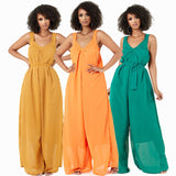 Jumpsuit Wide Leg Summer Pants Slimming Jumpsuit Jumpsuit Chiffon Jumpsuit