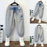 Toddler Boys Pants Boy Spring and Autumn Leisure Track Sweatpants