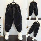 Toddler Boys Pants Boys' Jeans Spring and Autumn Casual Loose