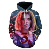 Stranger Things Hellfire Club Coat 3D Digital Printing Anime Hooded Sweater Men's