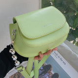 Sling Bags Popular Bag Women's Fashion Beaded Small Square Bag