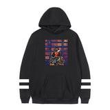 Stranger Things Hoodie Peripheral Pattern Loose Hooded Fleece Pullover