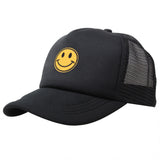 Smiley Face Cap Embroidery Summer Sun Hat