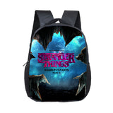 Stranger Things Backpack Printed Children's Backpack Burden Reduction Spine Protection Small Bookbag