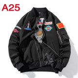 NASA Varsity Jacket Casual Jacket Men's and Women's Embroidered Loose Flight Jacket