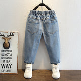 Toddler Boys Pants Children's Jeans Spring and Autumn Casual