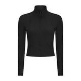 BBL Jacket Autumn and Winter Stand-up Collar Slim Fit Yoga Clothes Casual Sports Jacket