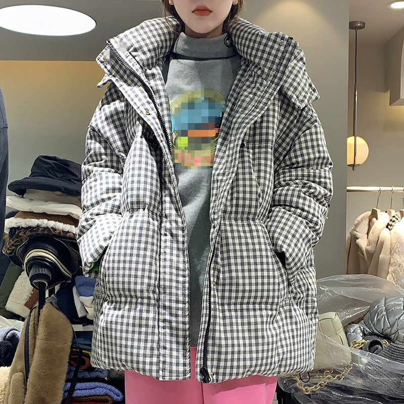 Women Winter Coats Puffer Jacket Down Coat Winter Back Hoodie with Drawstrings White Duck Down Jacket Coat
