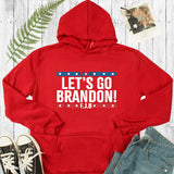 Let'S Go Brandon Hoodie Letter Sweater Men'S And Women'S Long Sleeves Hooded Sweater