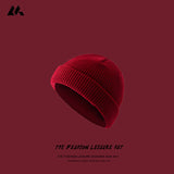 Toboggan Hat Beret Warm Wool Hat Female