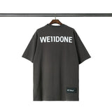We11 Done T Shirts Oil Painting Poster Graffiti T-shirt Men and Women