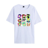 Jojo's Bizarre Adventure Clothing Anime Print Short Sleeve T-shirt