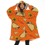 Hoodies Blankets Lazy Cover Blanket Pullover Autumn and Winter Pajamas