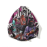 Mens Fall Outfits Shirt Coat West Coast Bandit Hip Hop Rap Loose Men's and Women's Long Sleeves Shirt
